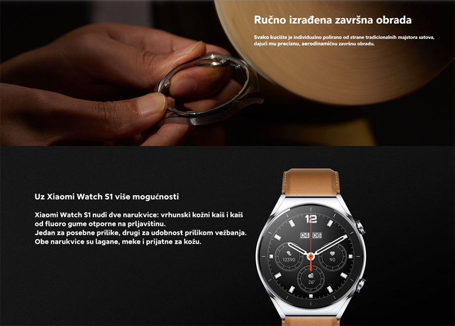 Xiaomi S1 (Silver) Smartwatch