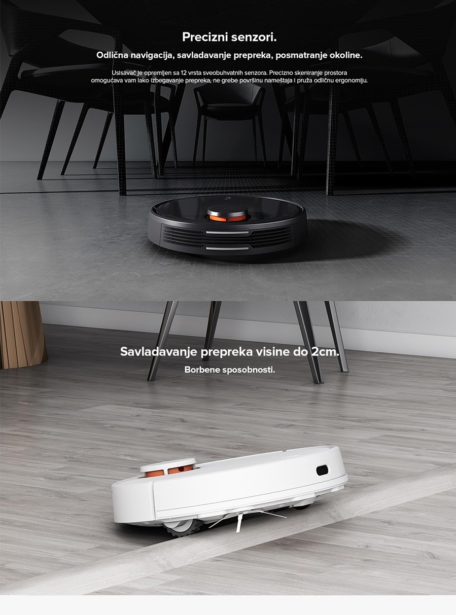 Xiaomi Mi Robot Vacuum Mop P Black Robot usisivac