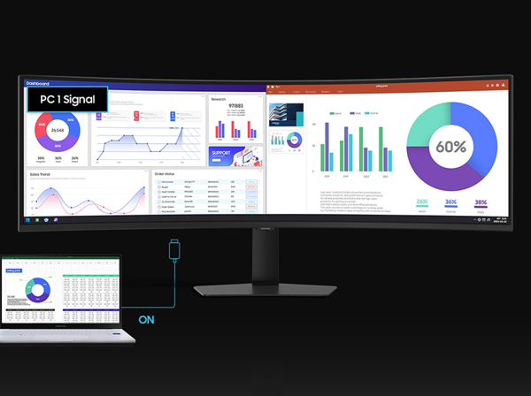 Samsung LS49FG910EUXEN monitor
