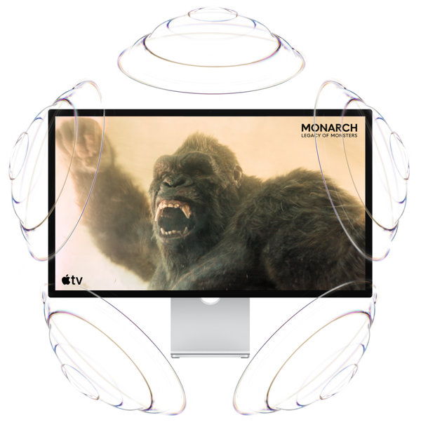 Apple Studio Display - Nano-texture glass - Tilt-adjustable stand