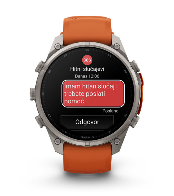 GARMIN Fenix 9 Pro inReach 47mm Titanium Grey smartwatch