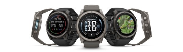 GARMIN Fenix 9 51mm DLC Titanium Carbon Gray smartwatch