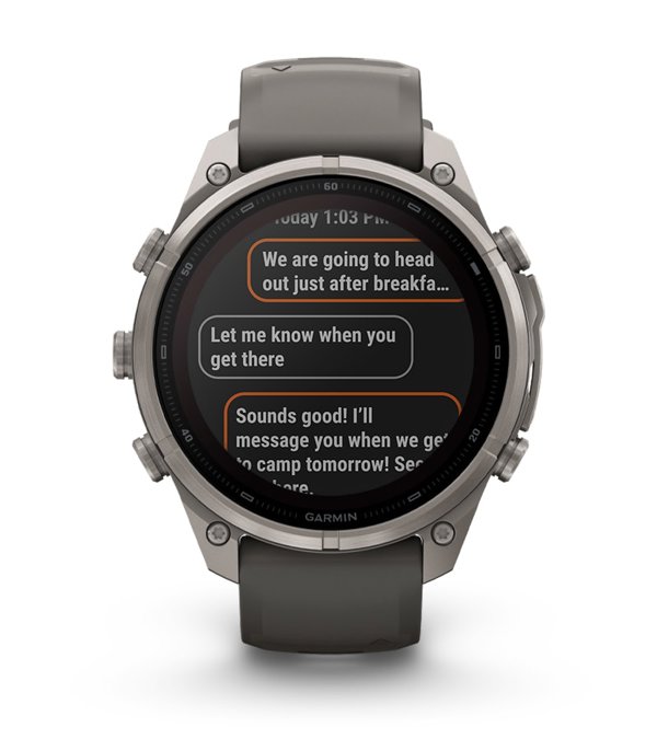 Garmin Fenix 9 Pro 47mm Pro-Solar InReach Titanium smartwatch