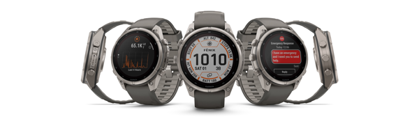 Garmin Fenix 9 Pro 47mm Pro-Solar InReach Titanium smartwatch