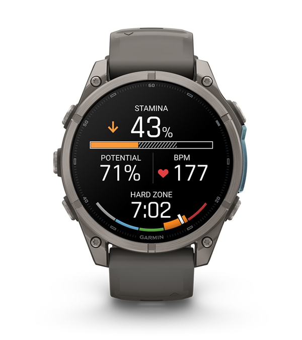 GARMIN Fenix 9 47mm Carbon Grey DLC Titanium smartwatch