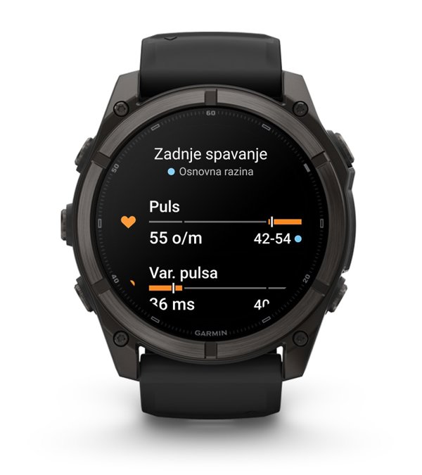 GARMIN Fenix 9 51mm DLC Titanium Carbon Gray smartwatch