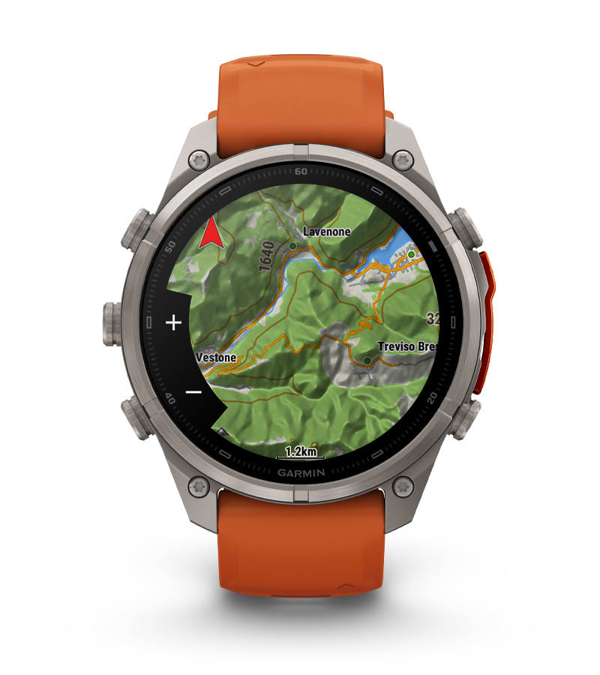 GARMIN Fenix 9 Pro inReach 47mm Titanium Grey smartwatch
