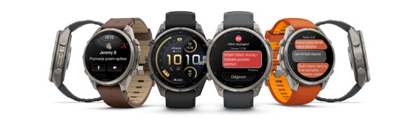 GARMIN Fenix 9 Pro inReach 47mm Titanium Grey smartwatch