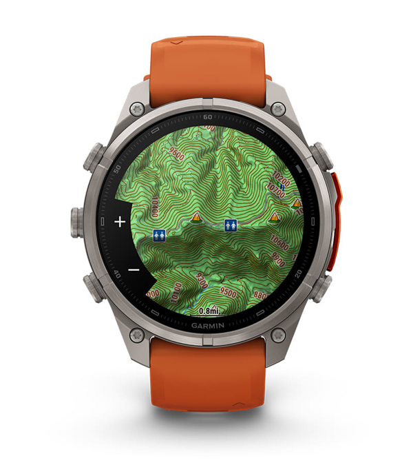GARMIN Fenix 9 Pro 47mm Titanium Pebble Grey smartwatch
