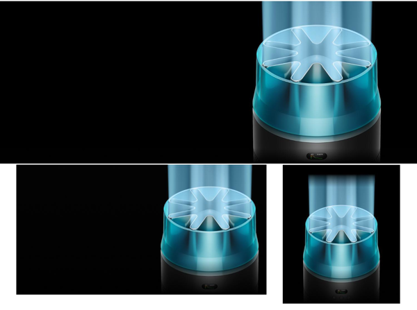 Dyson HushJet Compact HJ10 Black / Teal prečišćivač