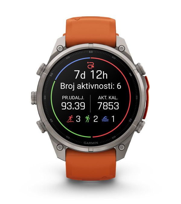 GARMIN Fenix 9 Pro inReach 47mm Titanium Grey smartwatch