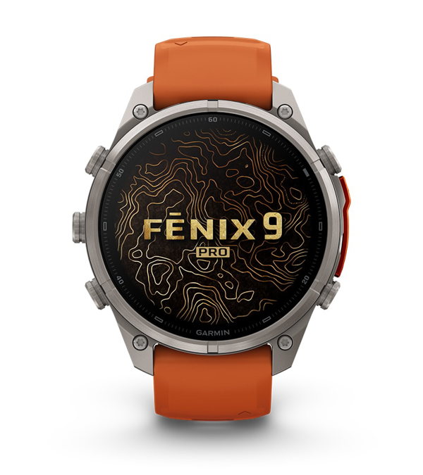 GARMIN Fenix 9 Pro 47mm Titanium Pebble Grey smartwatch
