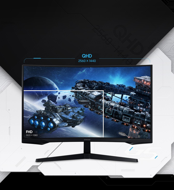 Samsung Odyssey G5 G55C LS32CG554EUXEN monitor