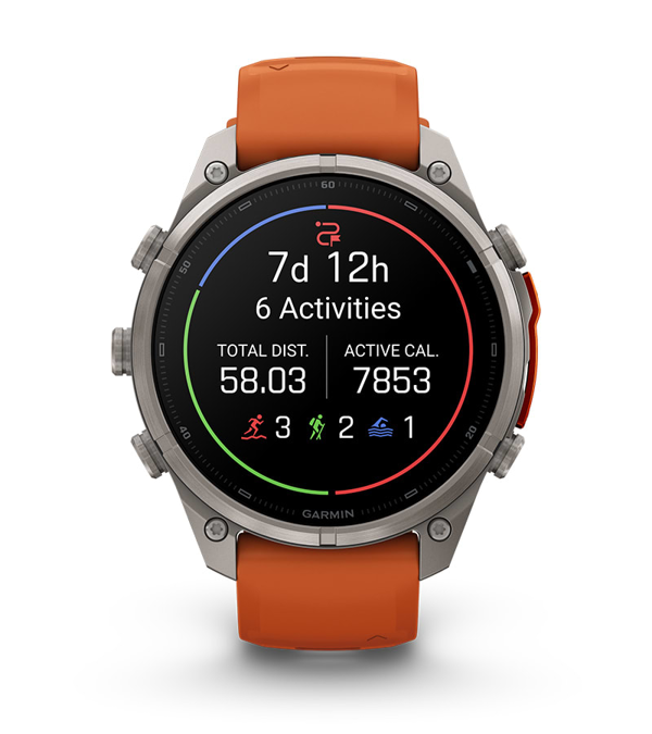 GARMIN Fenix 9 Pro 47mm Titanium Pebble Grey smartwatch