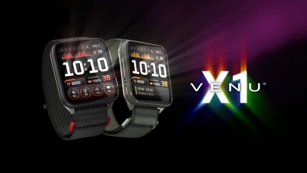 Garmin Venu X1  Gold smartwatch