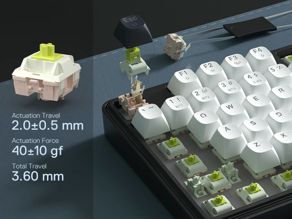 Redragon Wyvern Pro K761-WB gaming tastatura