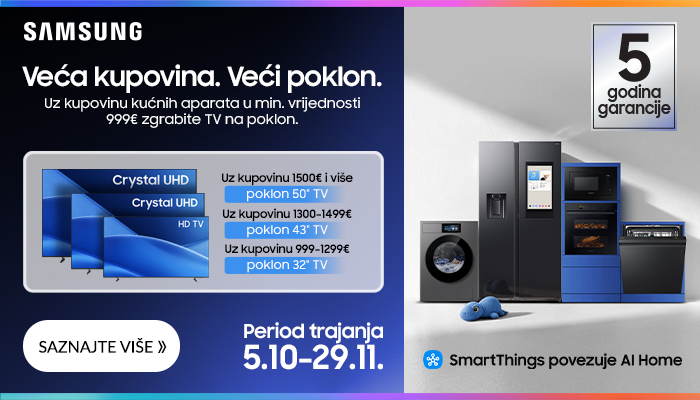 Veća kupovina. Veći poklon.