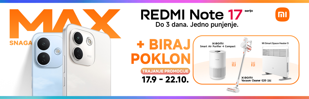 Xiaomi Redmi Note 17 Promo