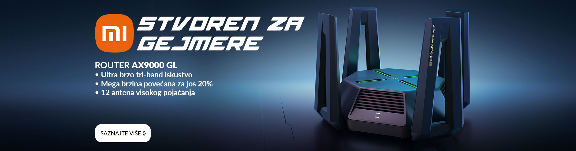 Xiaomi Mi AX9000 ruter